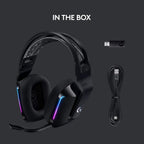 Logitech G733 Lightspeed Wireless Gaming Headset - Black