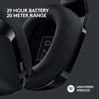 Logitech G733 Lightspeed Wireless Gaming Headset - Black